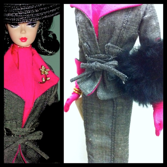 New Muffy Roberts Silkstone Gold Label Collector's Barbie with Box and Tissue - Picture 12 of 15